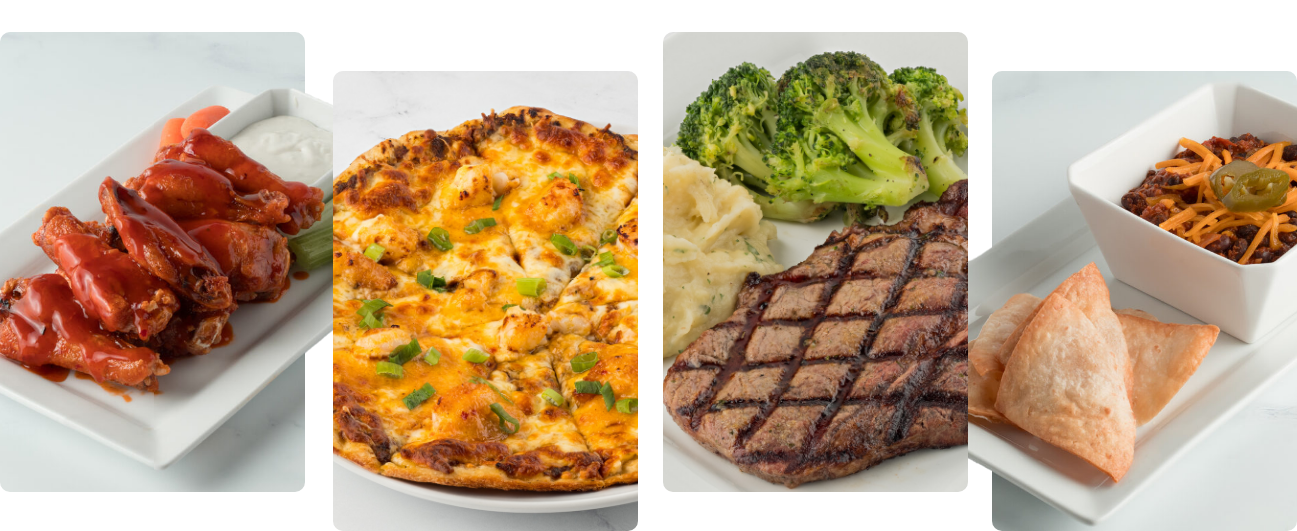 Brazilian and American meals